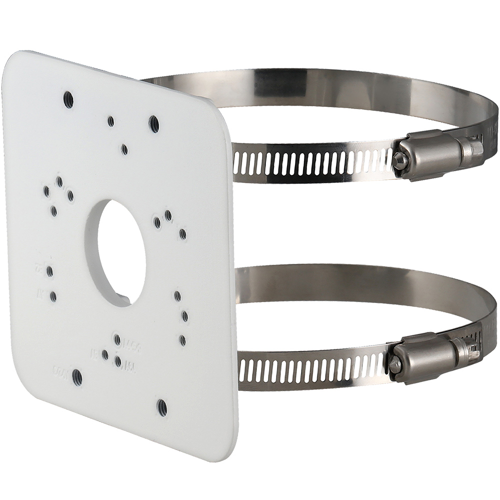 Masthalterung, Metall, weiß-1