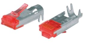 Hirose CAT6 TM21 Stecker, RJ45 Stecker geschirmt, 8P8C