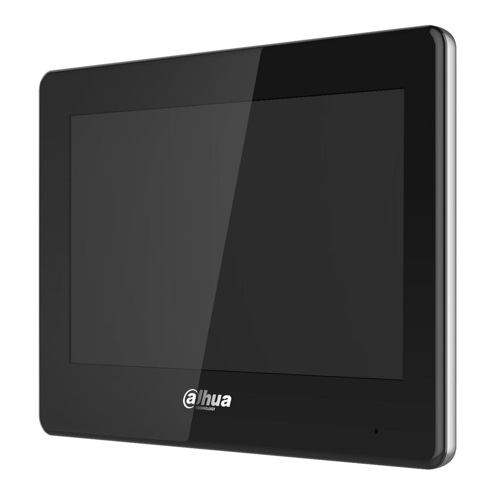 Dahua Touch-Screen-Monitor 7", IP-WLAN, 2-Draht,, schwarz, DHI-VTH5422HB-W-3