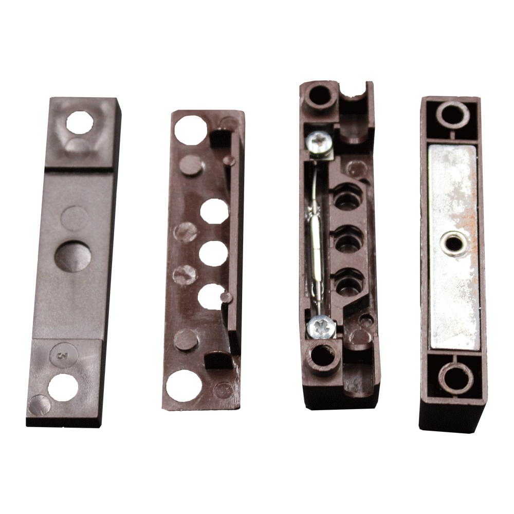 Aufbaumagnetkontakt braun mit Schraubklemmen-2