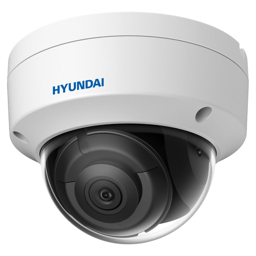 Hyundai IP-Dome-Kamera 4MP, AI-sense, 2,8mm fix, IR 30m, PoE, IP67, weiß-1