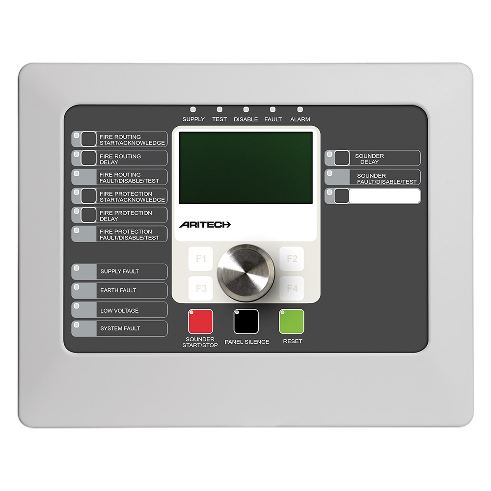 Adressierbares Bedien- und Anzeigetableau, schmales Gehäuse-1