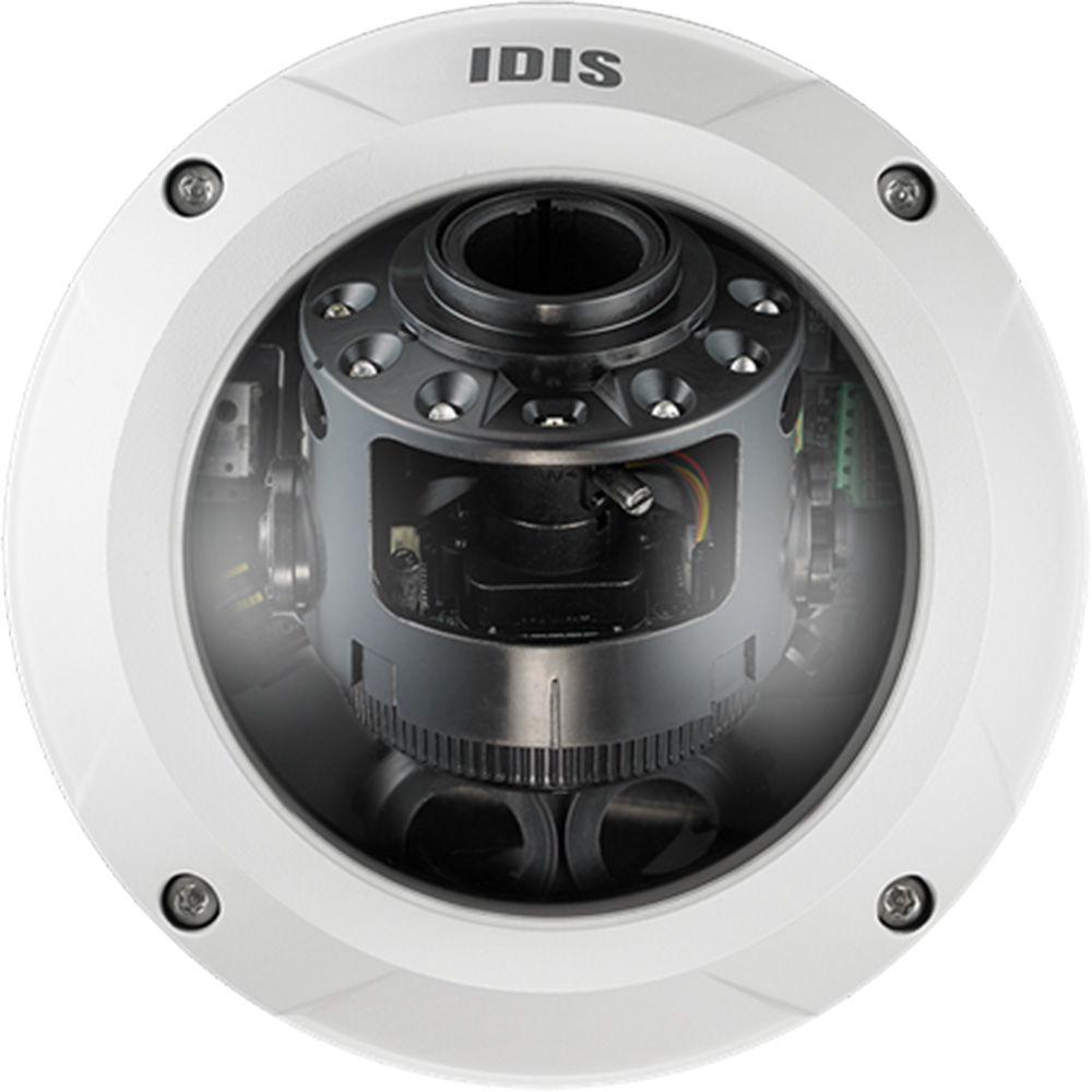 IDIS IP-Dome-Kamera 8MP, 2,7-13,5mm Motorzoom, IR40m, NDAA-2