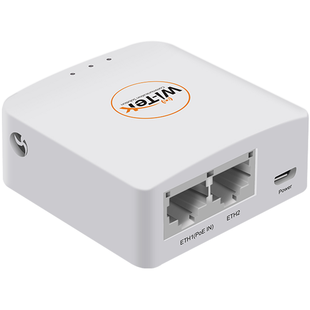 Wi-Tek WLAN Access Point Controller, 2 LAN Ports, weiß-2
