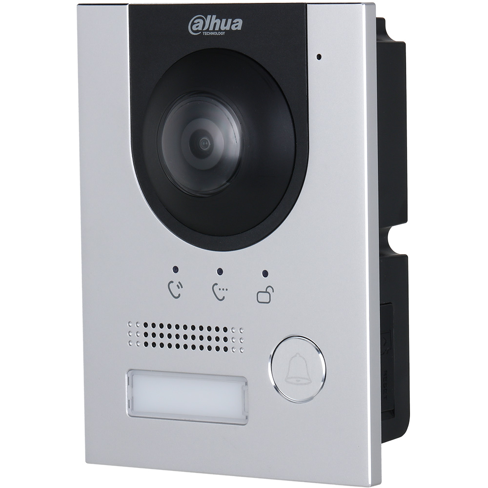 Dahua 2-Draht-IP-Videotürsprechstelle, Außenstelle, 2 MP, IK07, IP65, silber-4