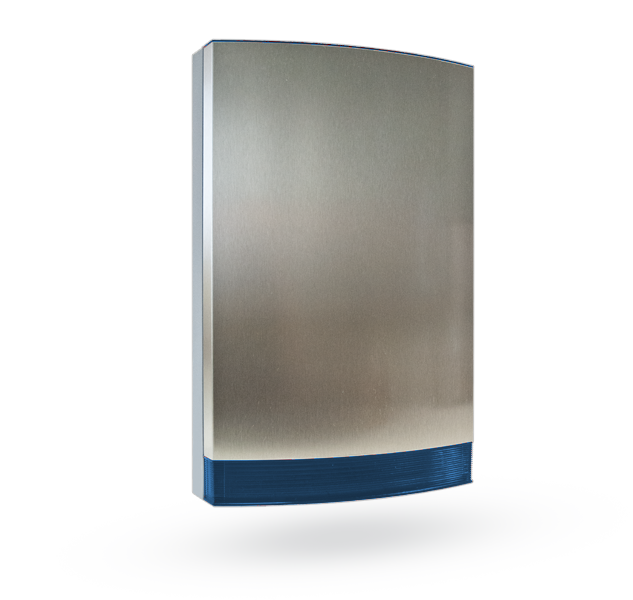 JA-1X1A-C-ST-B Jablotron Gehäusefront edelstahl für BUS und Funk-Außensirene