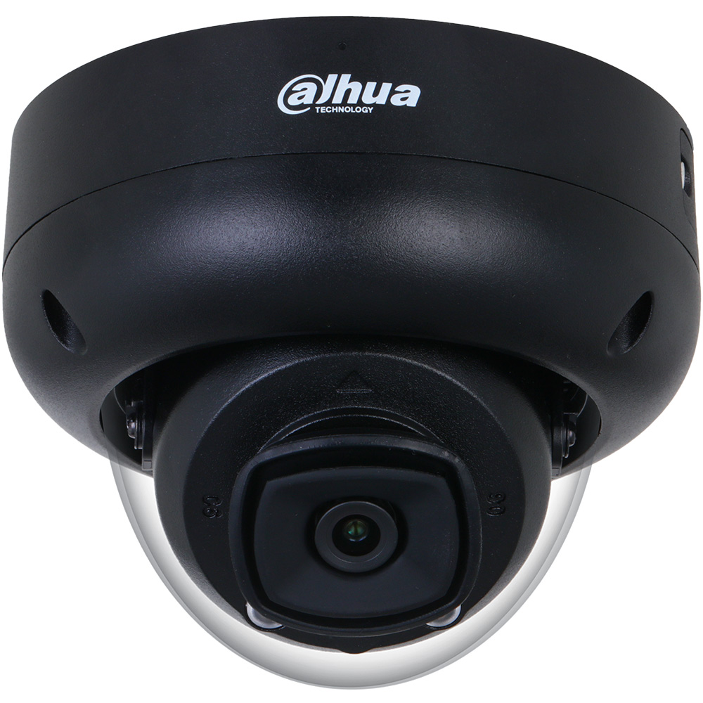 Dahua IP-Dome-Kamera, 4 MP, 2,8 mm, IR 50 m, IP54, IK10, schwarz-1