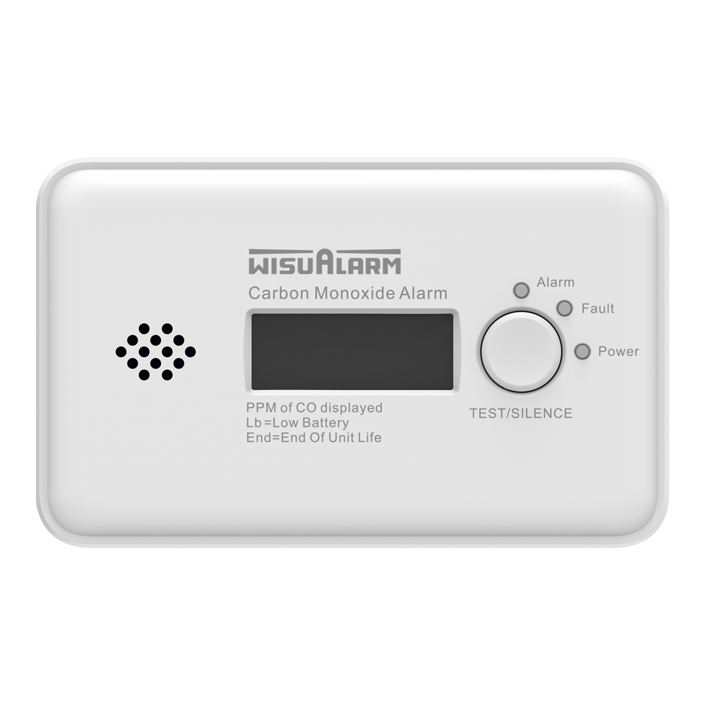 Kohlenmonoxidmelder m. Display, 10-Jahresbatterie-7