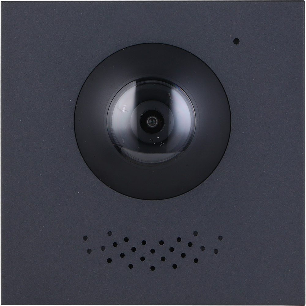 Außen IP-/2-Draht-Video-Türsprechstelle, modular, schwarz, ohne Logo-3