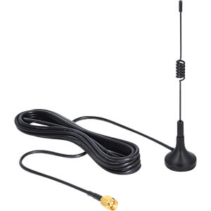 ISM-Band-Antenne, 433MHz, SMA-Stecker, 3m Kabel-1