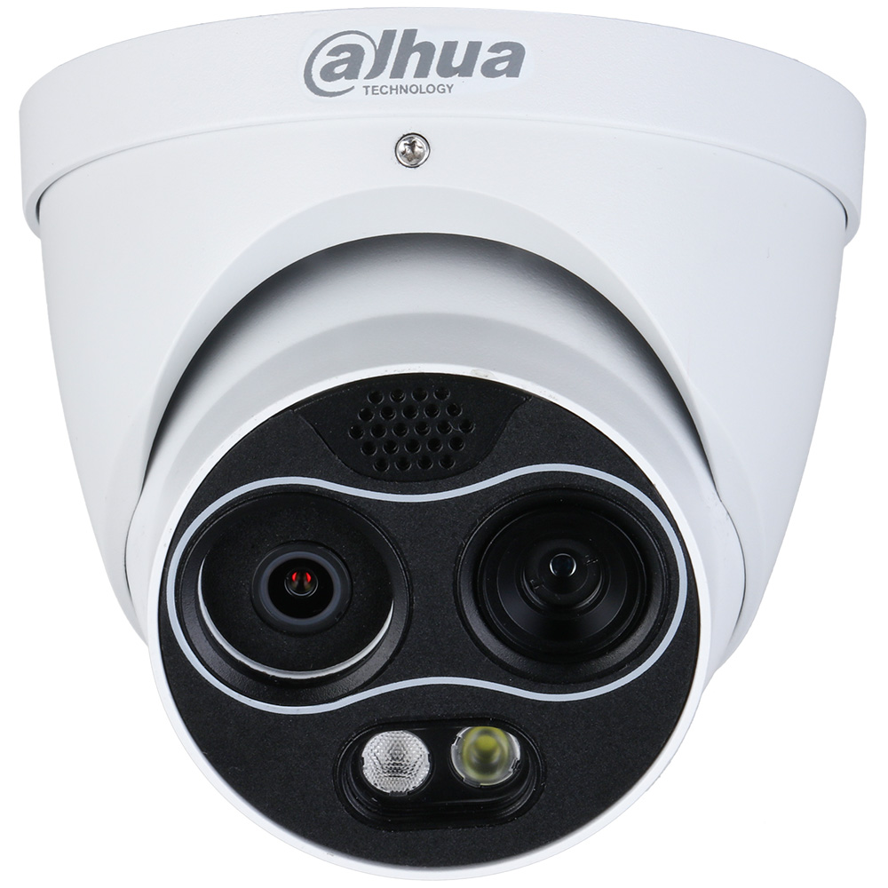 Dahua IP-Thermal-Eyeball-Kamera 4MP, 2 / 2 mm, IR30m, IP67 DHI-TPC-DF1241-TB2F2-DW-S2-2