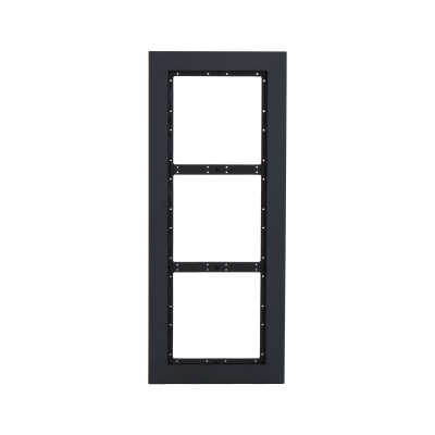 Dahua Rahmen für 3-fach Module, schwarz, VTM24P3