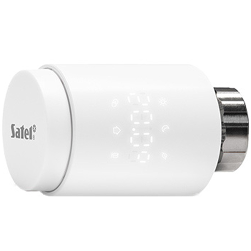 Satel Funk–Heizkörperthermostat, 868 MHz, weiß-1