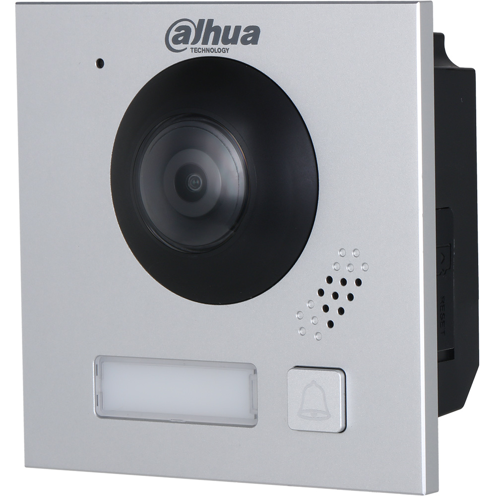 Dahua IP/2-Draht-Video-Türsprechstelle, 2MP, IP67, IK07, silber-4