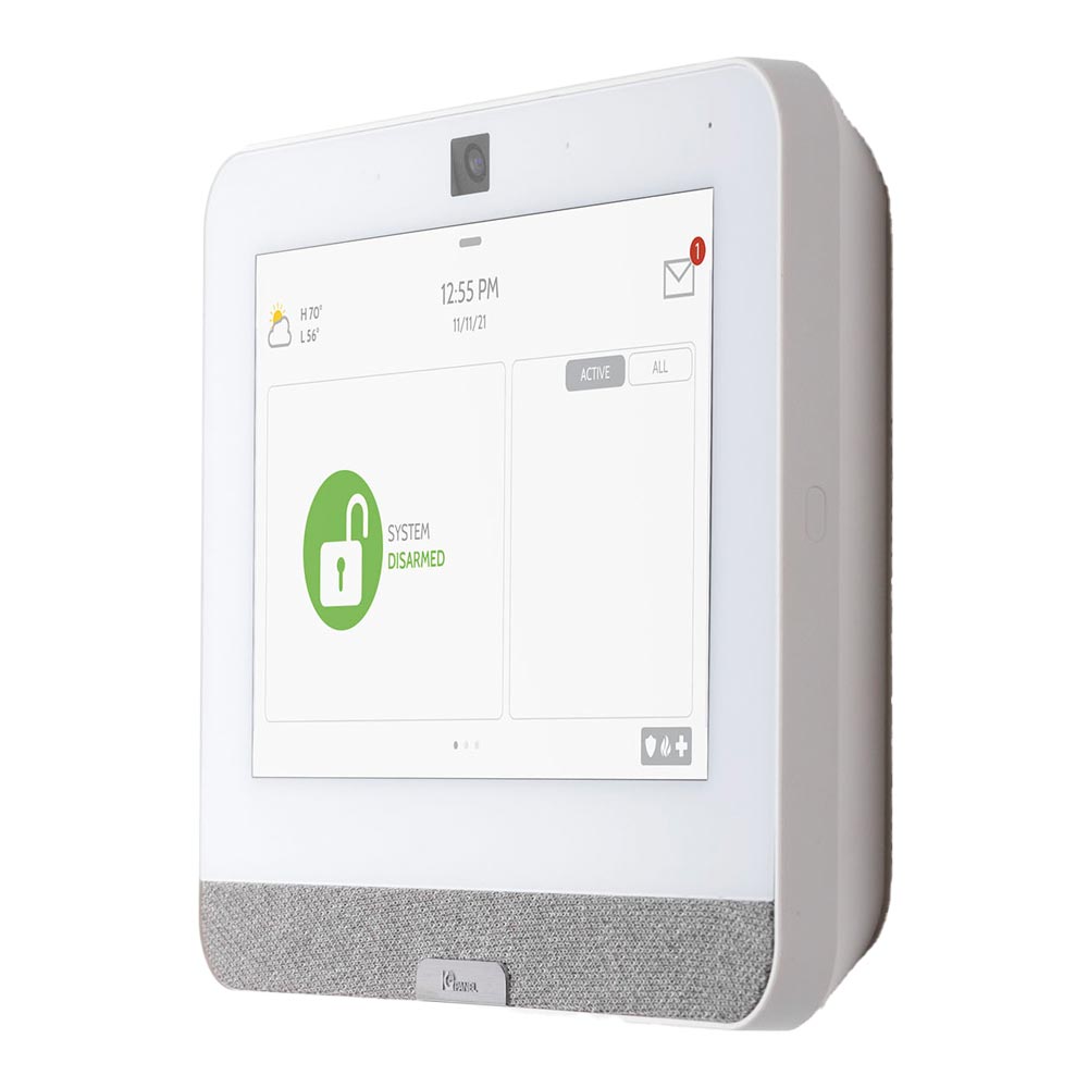 Qolsys IQ4 Funk-Alarmzentrale, 4G/3G Backup, weiß-1