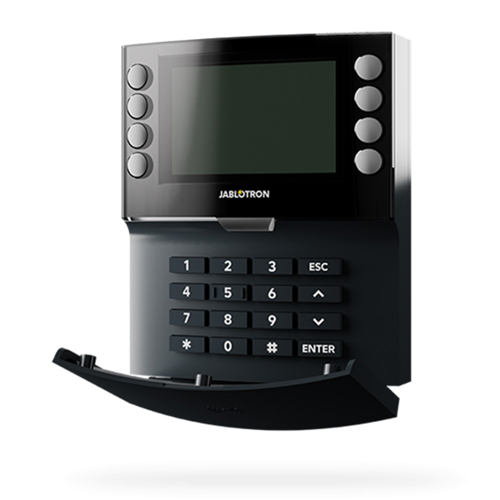 JA-115E-AN Jablotron BUS-Bedienteil mit LCD-Display, Tastatur und RFID-Lesegerät anthrazit-1