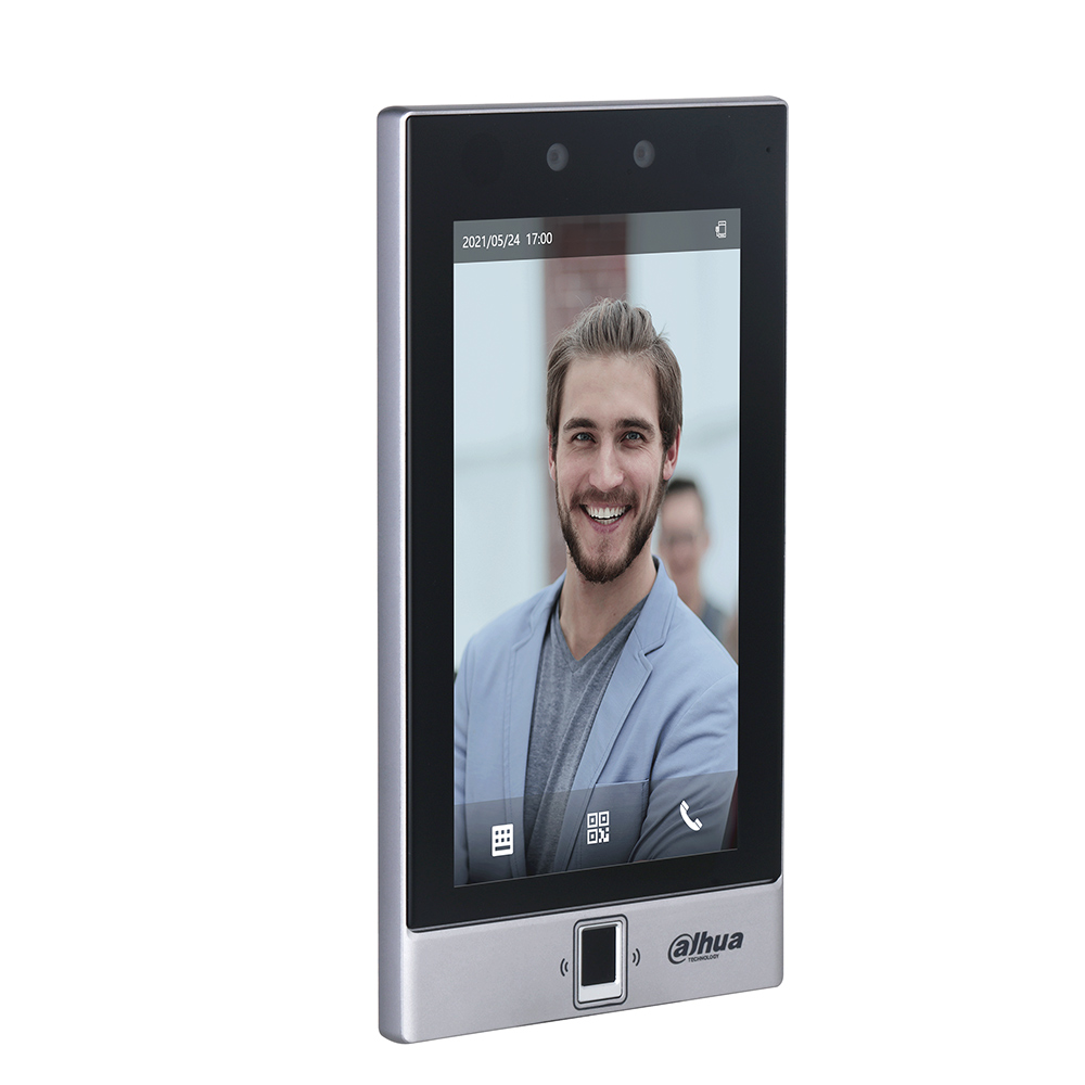 Dahua Wlan-IP-Zutrittsmodul 7“ LCD-Touch-Display , 2MP, mit Gesichtserkennung, Fingerabdruck-Scanner, Kartenleser-2