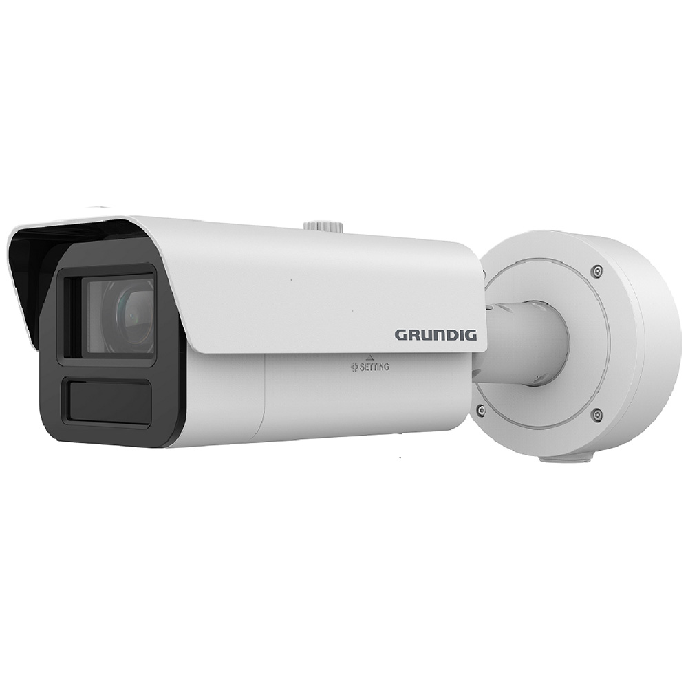Grundig IP-Bullet-Kamera, 4MP, 4,7 – 118 mm, IR200m, IP67-1