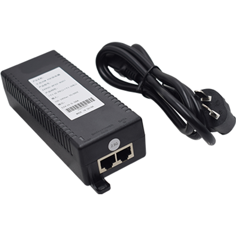 Wi-Tek PoE-Injektor, 2 Ports, 30 W, schwarz, Desktop, Wand-1