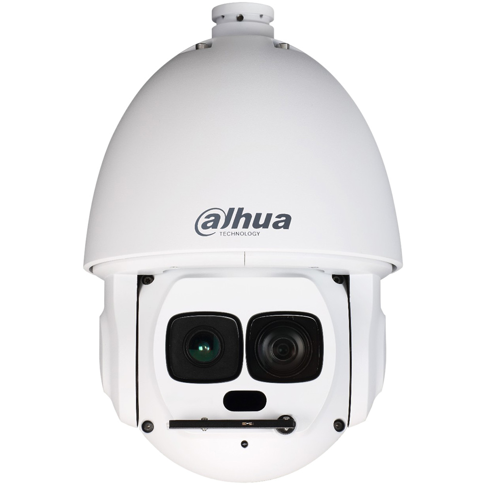 Dahua IP-PTZ-Dome-Kamera 2MP, 3,95 – 177,7 mm vario, IR 550m, Hi-PoE, weiß-3