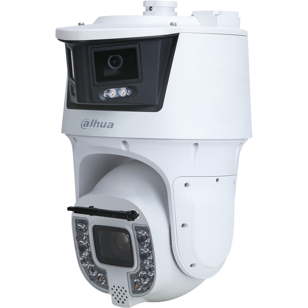 Dahua IP-PTZ-Kamera, 4MP, 2,8mm Panorama/5,5-231mm, IR 300m,, IP67, weiß-1