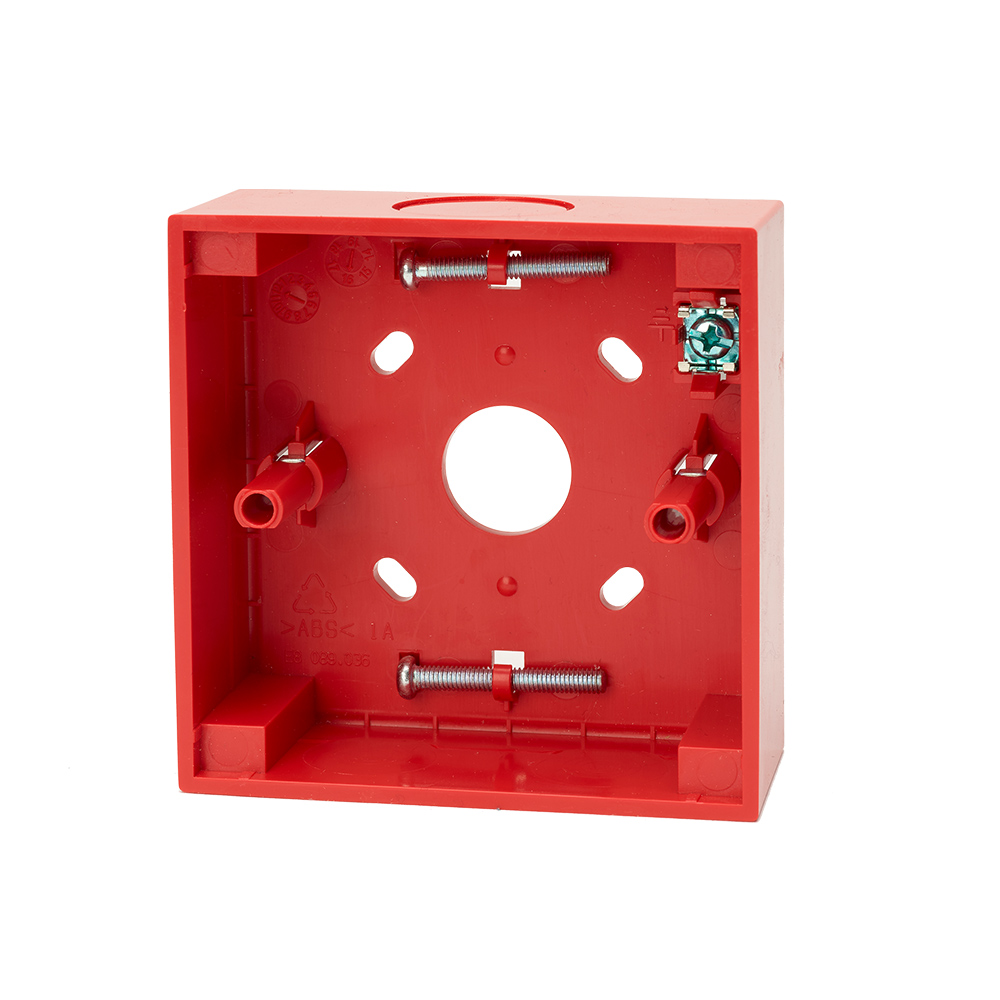 Aritech Aufputzgehäuse für Handfeuermelder, rot-1