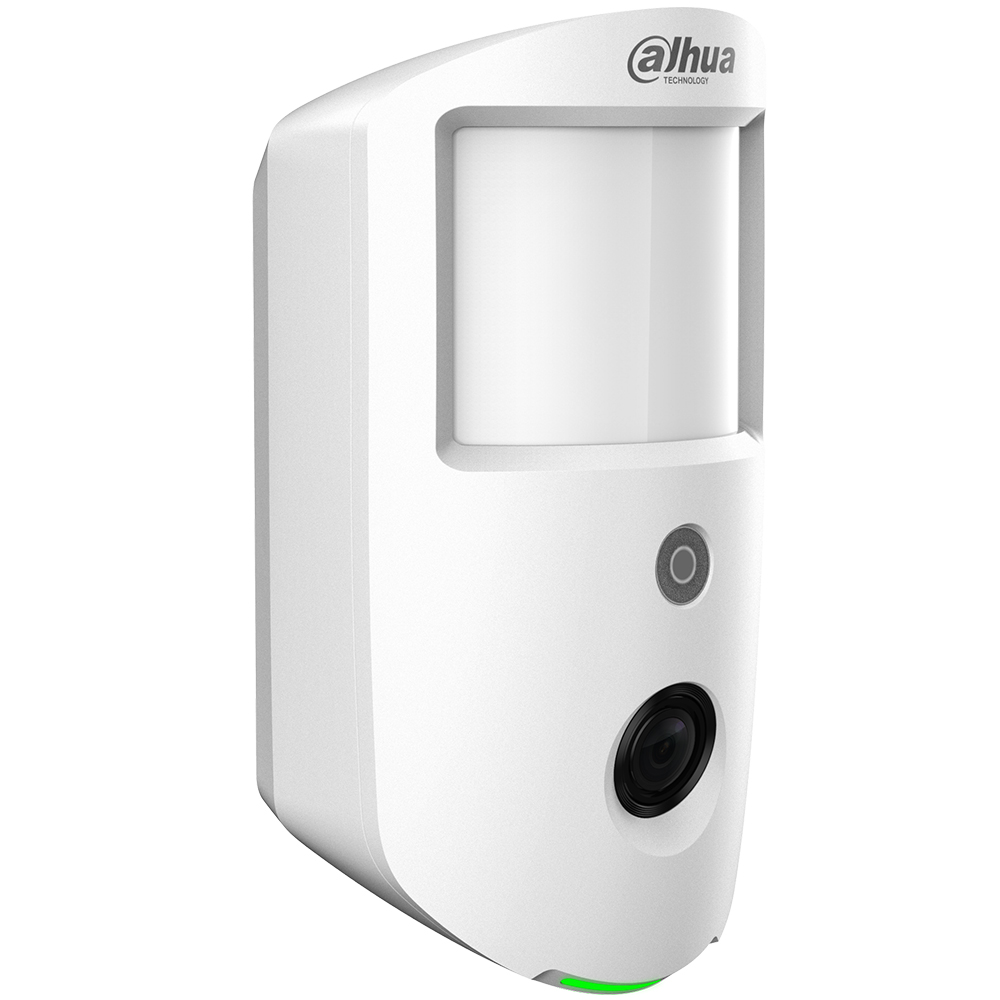 Dahua Funk-PIR-Bewegungsmelder mit Kamera, 12m/86°, 868 Mhz, IR 12m, Haustierimmun, weiß-2
