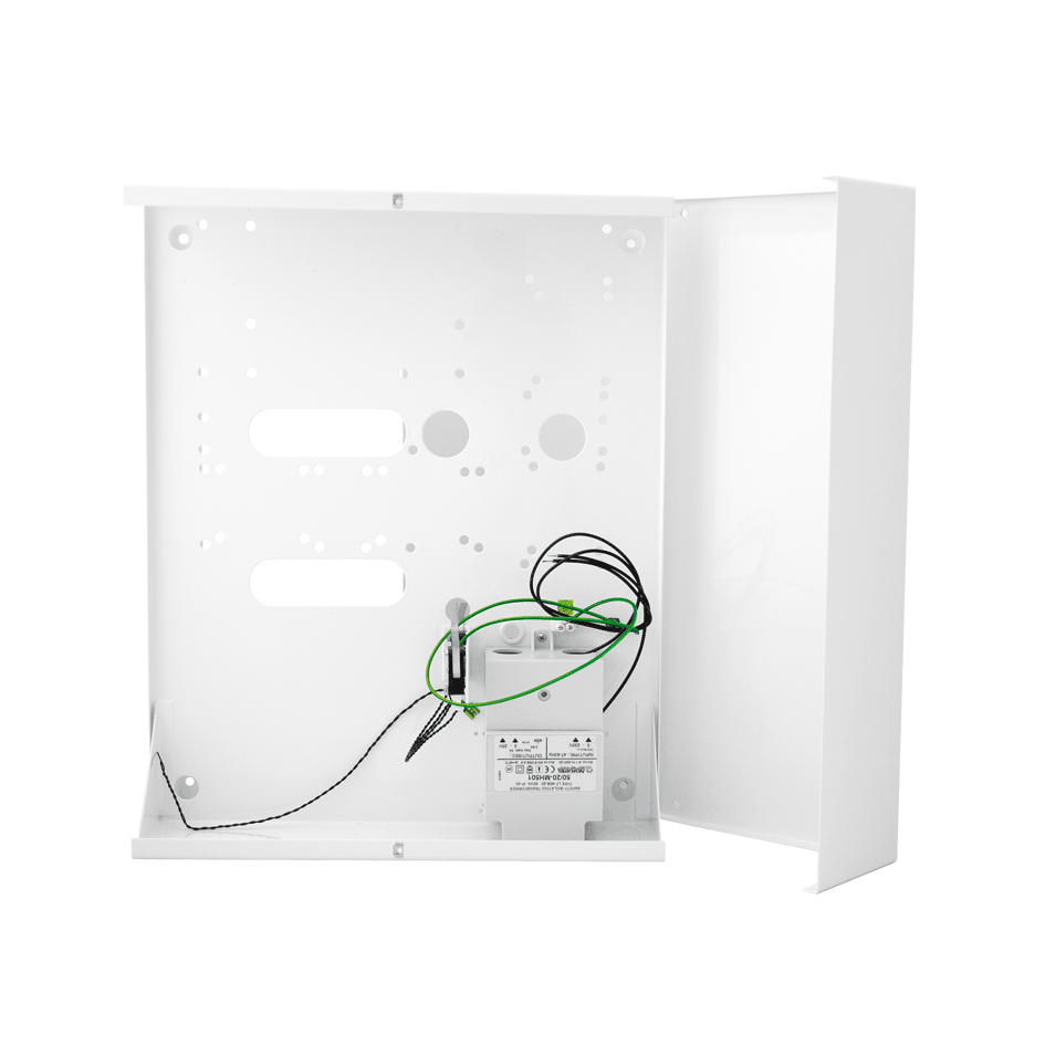 Satel Zentralengehäuse Metall, AC/AC Trafo, 50VA, 20V AC