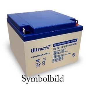 Akku 12V 26Ah UL26-12