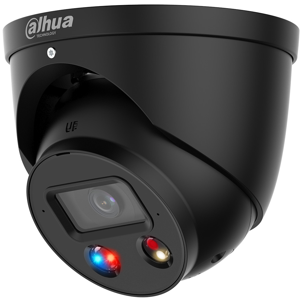 Dahua WizSense IP-Eyeball-Kamera, 4MP, 2,8mm Fix, IR30m, SMD 4.0, schwarz-1