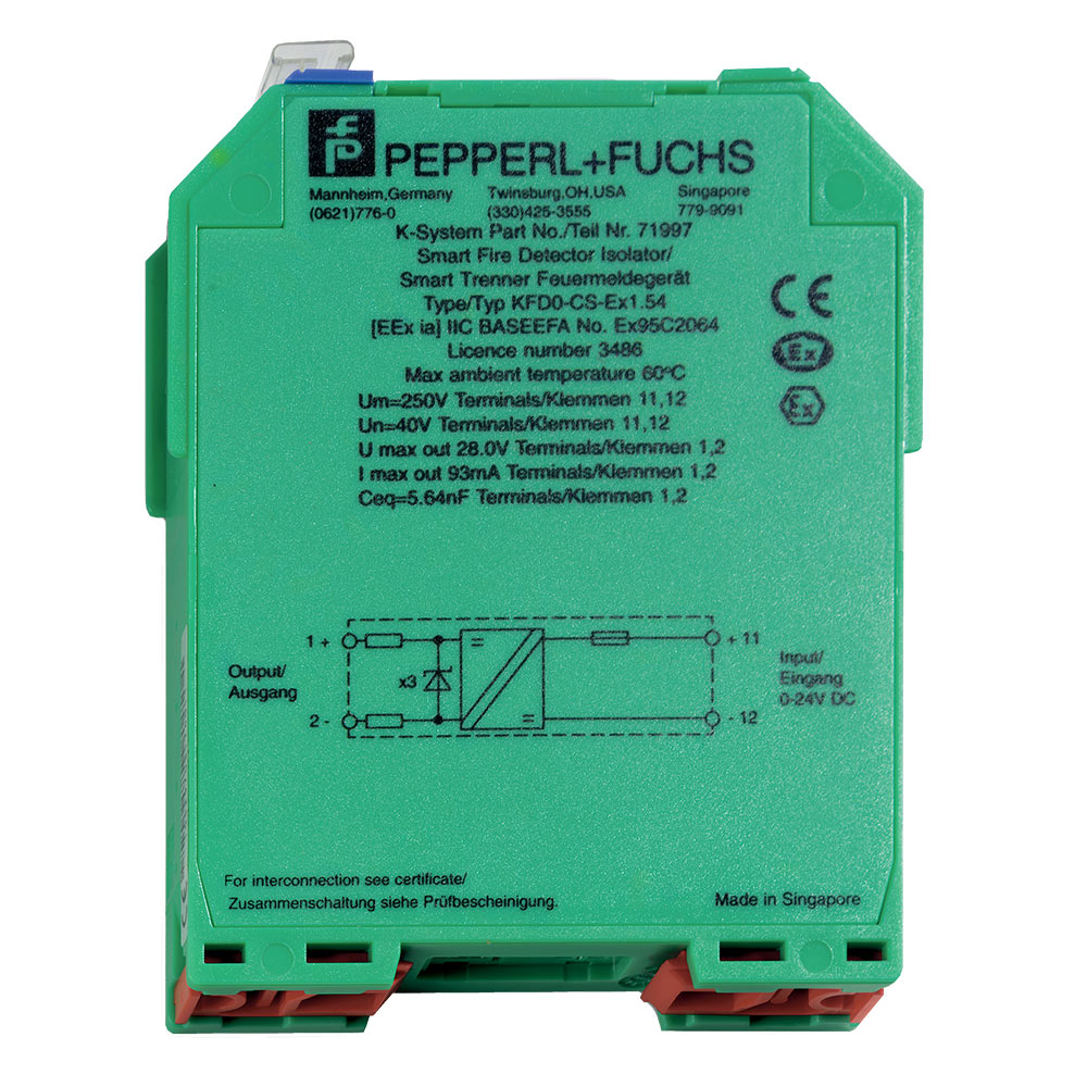 Sicherheitsbarriere - Gleichspannungs-Trennwandler-1