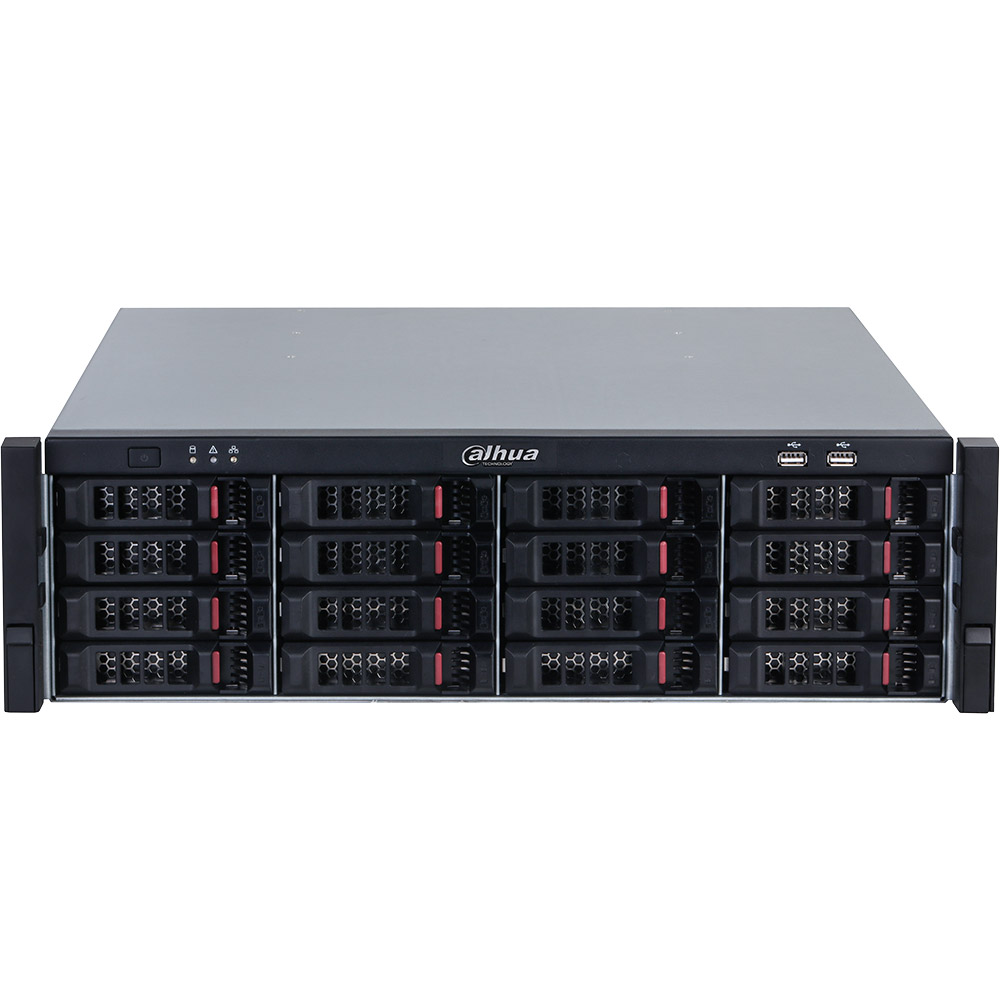 Dahua Video-Server, max. 256 Kanäle, max. 32MP, Smart H.265+, 16 SATA3.0 à 16TB-2