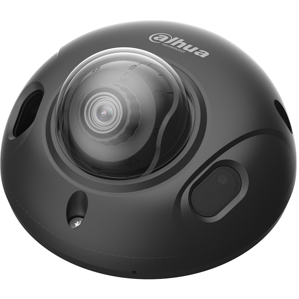 Dahua IP-Mini-Dome Kamera Weitwinkel, schwarz-1